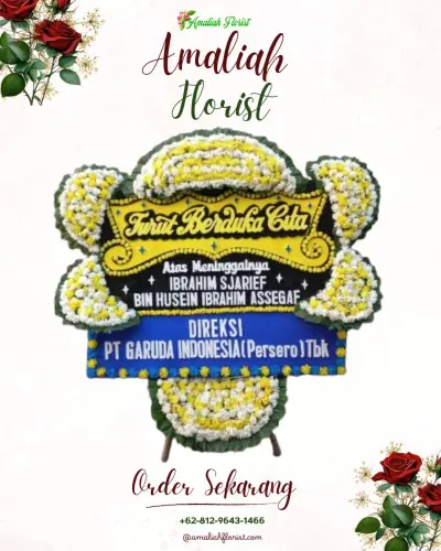 Papan Bunga Duka di Kandai